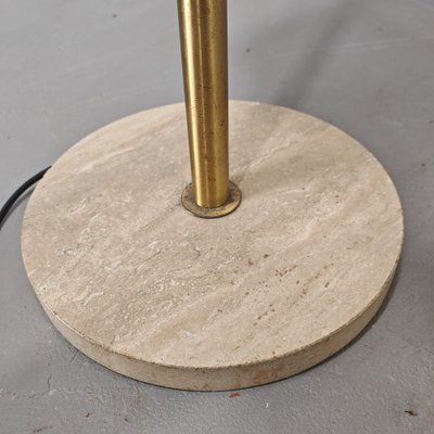 Floor Lamp in Brass and Fiberglass by Salvatore Gregorietti for Lamperti, 1960s-PRS-2043322