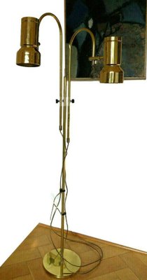 Floor Lamp in Brass from Frandsen, Denmark, 1970s-RCH-1448669