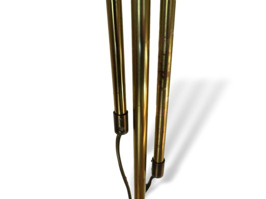 Floor Lamp in Brass from Frandsen, Denmark, 1970s-RCH-1448669