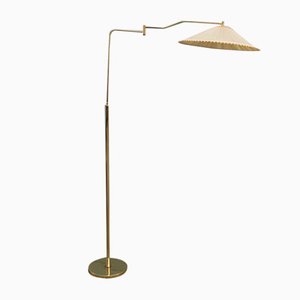 Floor Lamp in Brass from Interlux, Italy, 1950s-EH-1702501