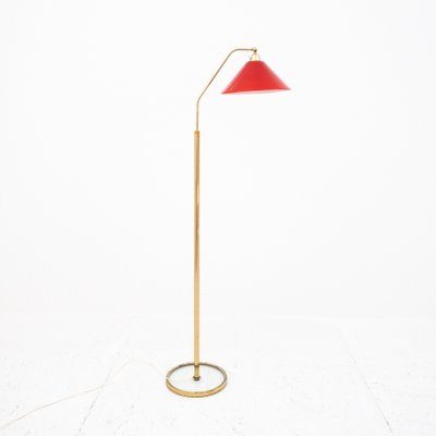 Floor Lamp in Brass, Italy, 1950s-UPW-1736030