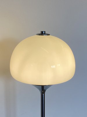 Floor Lamp in Chromed Steel and Glass, 1970s-NPC-1822931