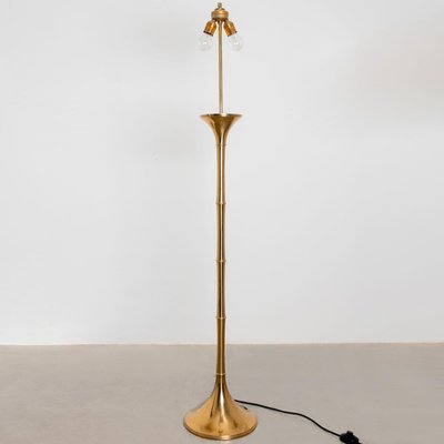 Floor Lamp in Gold by Ingo Maurer for Design M, Germany, 1968, Set of 2-VDW-1287204