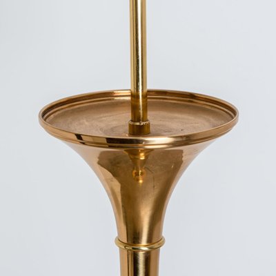 Floor Lamp in Gold by Ingo Maurer for Design M, Germany, 1968, Set of 2-VDW-1287204