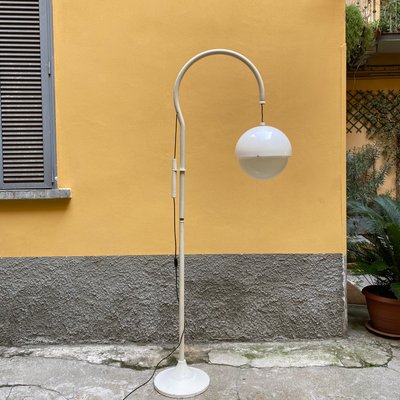 Floor Lamp in Metal and Acrylic Glass by Luigi Bandini Buti for Kartell, Italy, 1960s-VJY-1059068