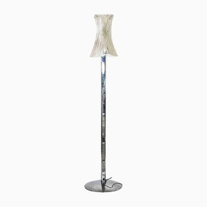 Floor Lamp in Metal and Glass, Italy, 1970s-ZCI-1162735