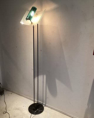 Floor Lamp in Murano Glass from Studio Italia, 1980s-SU-1132938