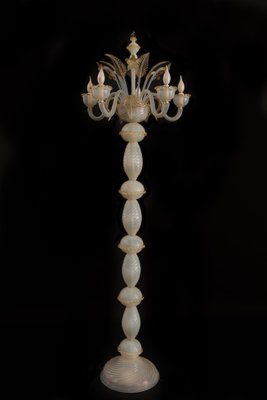 Floor Lamp in Precious Murano Glass-OVO-1235220