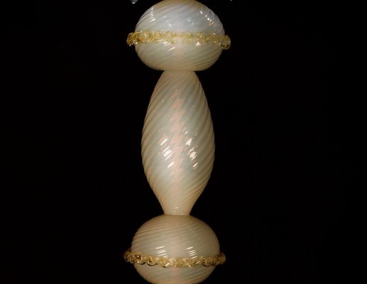 Floor Lamp in Precious Murano Glass-OVO-1235220