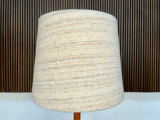 Floor Lamp in Solid Teak with integrated Uplight from Domus, 1960s-JP-1368497