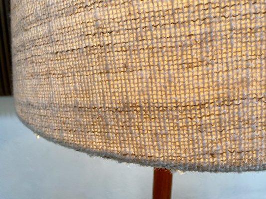 Floor Lamp in Solid Teak with integrated Uplight from Domus, 1960s-JP-1368497