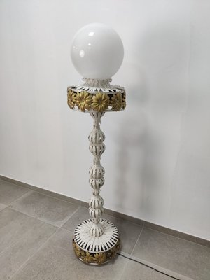 Floor Lamp in the Style of Maison Jansen, 1960s-JJT-1092053