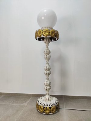 Floor Lamp in the Style of Maison Jansen, 1960s-JJT-1092053