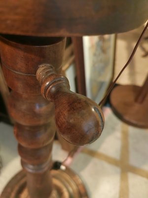 Floor Lamp in Walnut, 19th Century-ZFY-1736771