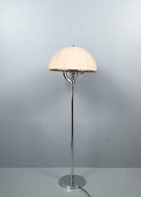 Floor Lamp With 5 Flame Chrome Arms, Germany, 1970s-VLO-1225694