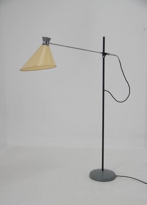 Floor Lamp with Adjustable Parchment Shade, 1960s-TZ-1364725