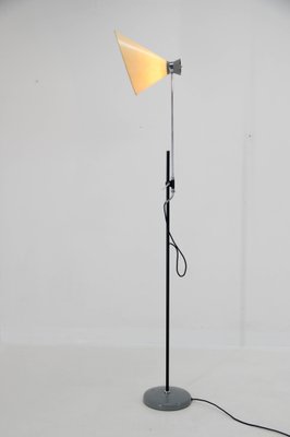 Floor Lamp with Adjustable Parchment Shade, 1960s-TZ-1364725