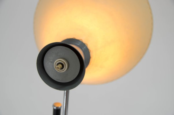 Floor Lamp with Adjustable Parchment Shade, 1960s-TZ-1364725