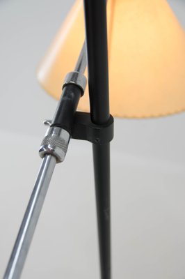 Floor Lamp with Adjustable Parchment Shade, 1960s-TZ-1364725