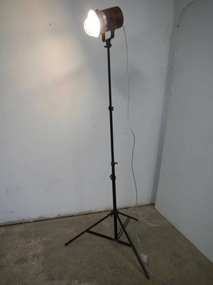 Floor Lamp with Camera Tripod from IFF Manfrotto Bassano, 1970s-WWQ-593565