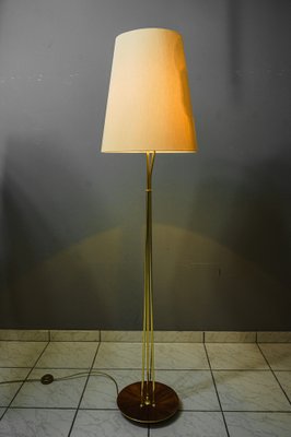 Floor Lamp with Fabric Shade from Rupert Nikoll, Vienna, 1960s-SPD-1772394