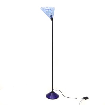 Floor Lamp with Glass Base and Diffuser by Carlo Bartoli for Antonangeli, 1980s-EZ-1334272