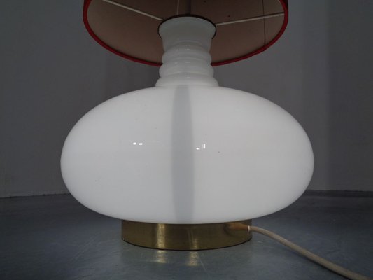 Floor Lamp with Illuminated Glass Stand from Doria Leuchten, 1960s-RDW-769712