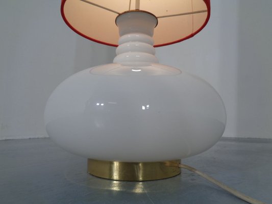 Floor Lamp with Illuminated Glass Stand from Doria Leuchten, 1960s-RDW-769712