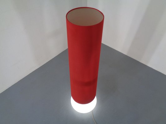 Floor Lamp with Illuminated Glass Stand from Doria Leuchten, 1960s-RDW-769712