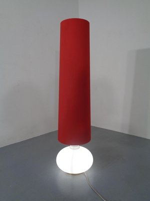 Floor Lamp with Illuminated Glass Stand from Doria Leuchten, 1960s-RDW-769712