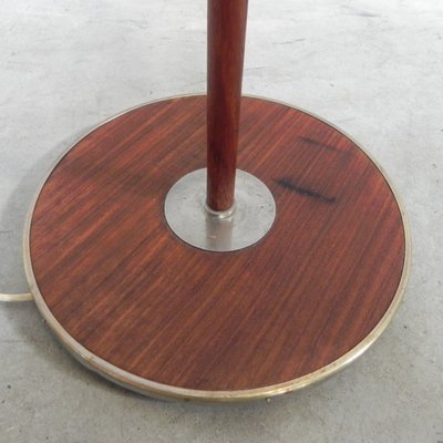 Floor Lamp with Round Shade, 1960s-TL-827422