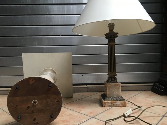 Floor Lamp with Table, 1970s-WQQ-560230