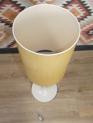 Floor Lamp With White Beige Tulip Foot, 1970s-AFE-1297266