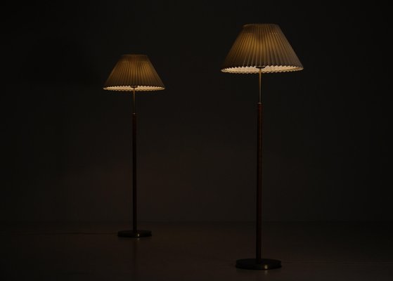 Floor Lamps attributed to Josef Frank for Svenskt Tenn, Sweden, 1980s, Set of 2-QU-1781000