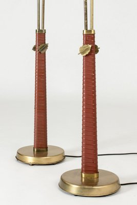 Floor Lamps by Hans Bergström, 1930s, Set of 2-NL-1756213