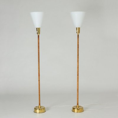 Floor Lamps by Lisa Johansson-Pape for Orno, 1950s, Set of 2-NL-749267