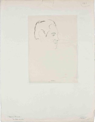 Flor David, Portrait, Drawing, Mid 20th Century-ZCI-1788649