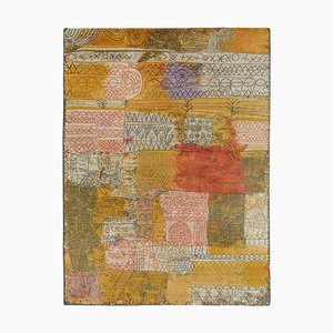 Florentin Villa Quarter Art Rug in the Style of Paul Klee, 1926-IEI-1332130