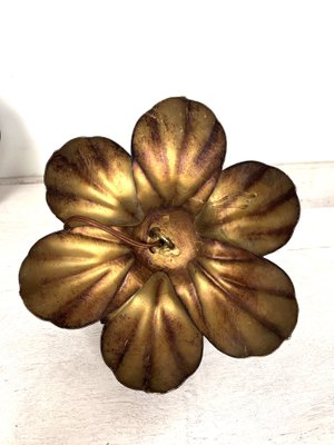 Florentine Flower Wall Sconces, 1960s, Set of 2-WZZ-1354353