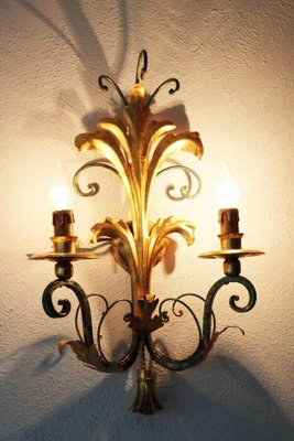 Florentine Hollywood Regency Wall Sconce by Kögl, 1970s-FJP-1717685