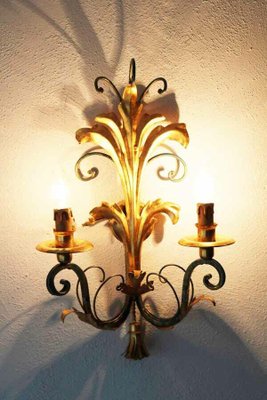 Florentine Hollywood Regency Wall Sconce by Kögl, 1970s-FJP-1717685