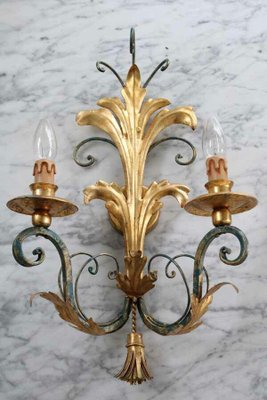 Florentine Hollywood Regency Wall Sconce by Kögl, 1970s-FJP-1717685