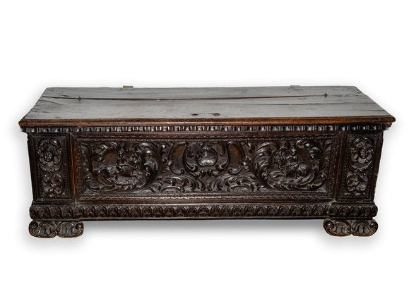 Florentine Renaissance Italian Chest-KEU-2036184