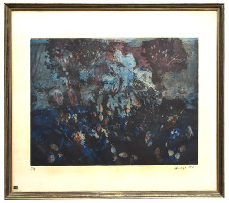 Flower Composition - Original Etching by Nino Cordio - 1967 1967-ZCI-760687