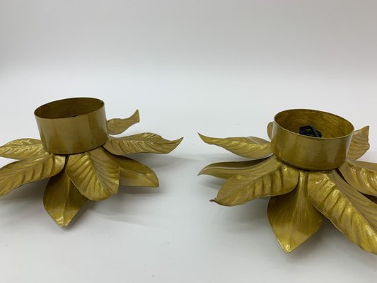 Flower Sconce, 1970s, Set of 4-BGP-1113626