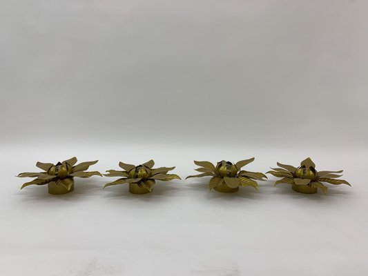 Flower Sconce, 1970s, Set of 4-BGP-1113626