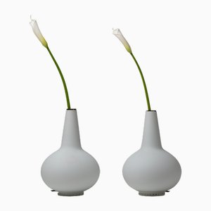 Flower Table Lamps Mod. 1837 by Max Ingrand for Fontana Arte, 1960s, Set of 2-DZU-1991848