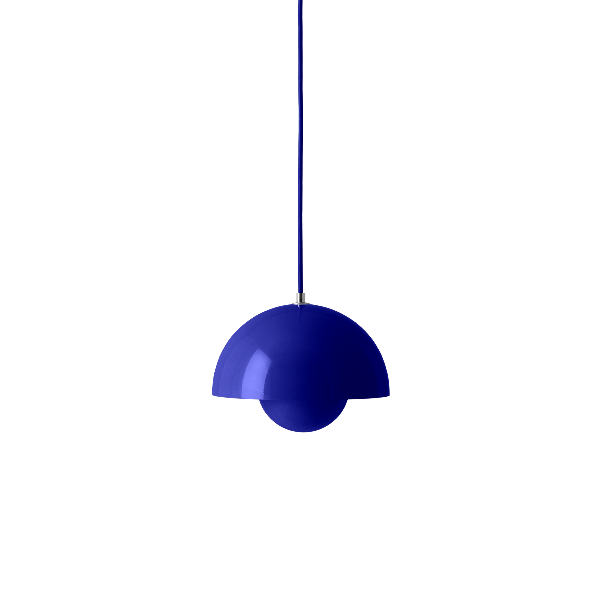 Flowerpot VP1 Pendant Lamp by &tradition #Cobalt blue