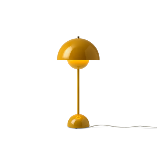 Flowerpot VP3 Table Lamp by &tradition #Mustard yellow