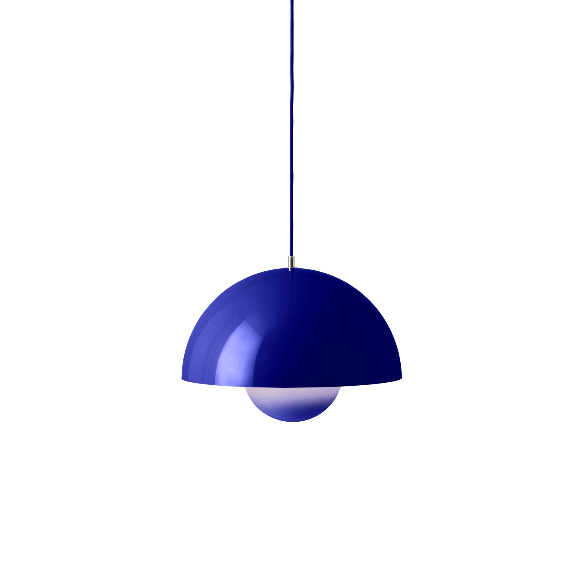 Flowerpot VP7 Pendant Lamp by &tradition #Cobalt blue